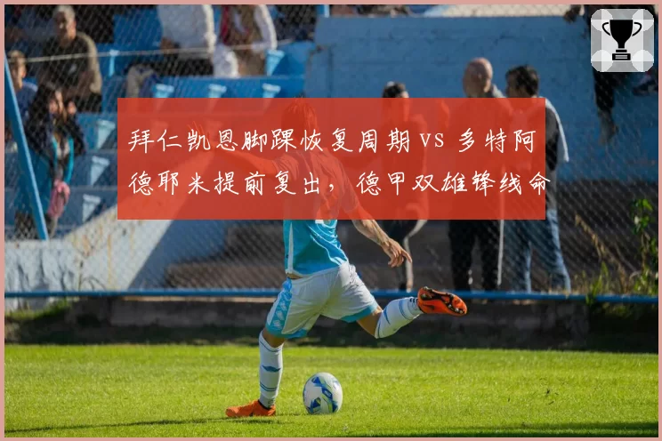 拜仁凯恩脚踝恢复周期 vs 多特阿德耶米提前复出，德甲双雄锋线命运各异